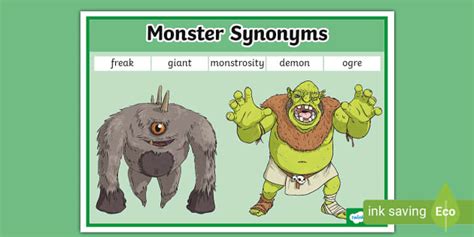 Monster synonyms